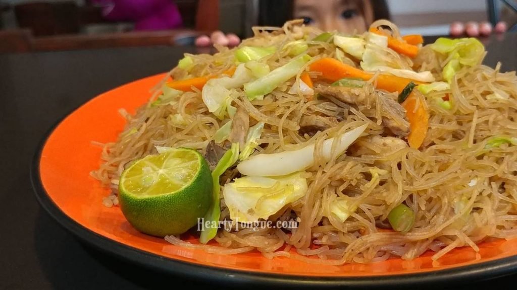 Hearty Pancit Bihon