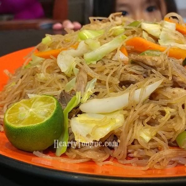 Hearty Pancit Bihon