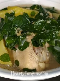 Chicken Tinola Soup