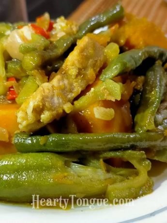 Pinakbet Tagalog Cooked With Labahita