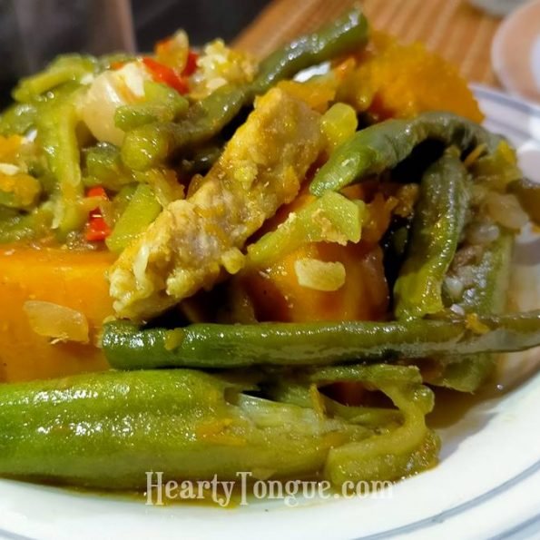 Pinakbet Tagalog Cooked With Labahita